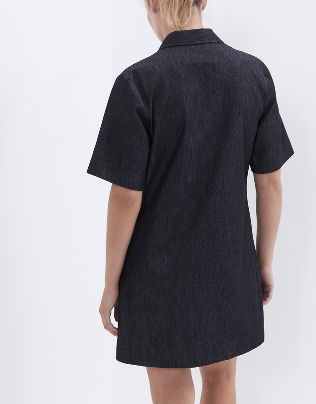 UNISON - Collared Denim Dress