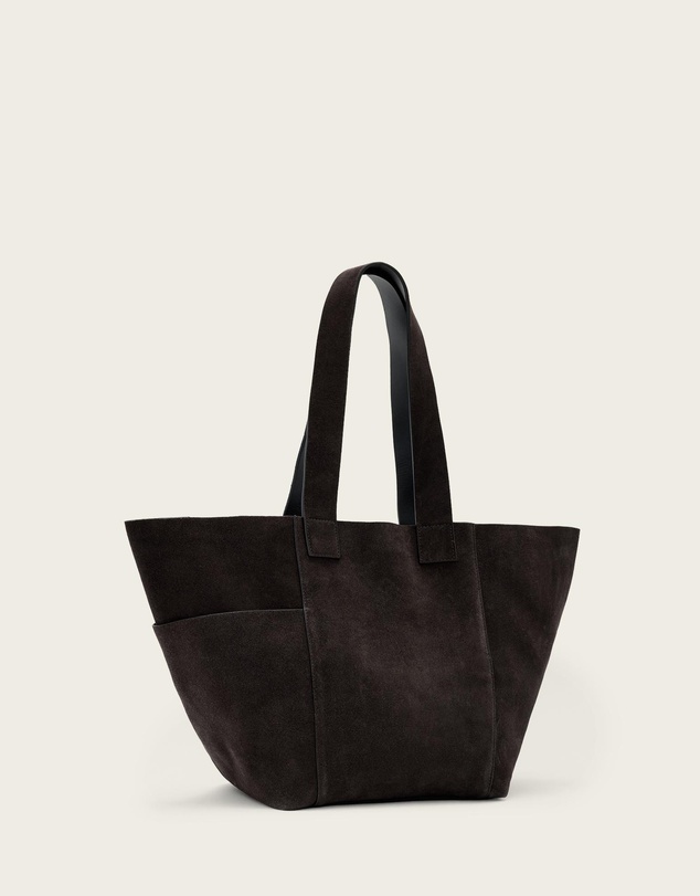 AllSaints - Alba Suede East West Tote