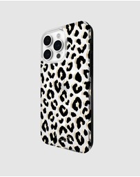 Kate Spade - Kate Spade City Leopard MagSafe for iPhone 15 Pro