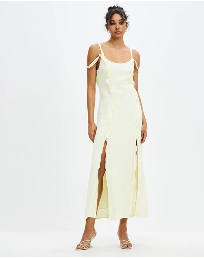 Third Form - Stroke Frill Slip Dress
