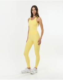 STAX. - Full Length Tights Airlyte - Limoncello