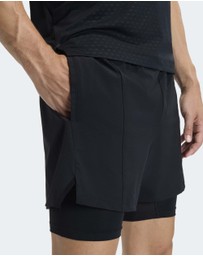 adidas Performance - D4T WORKOUT 2IN1 SHORTS Mens