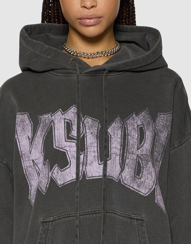 Ksubi - World Tour Oh G Hoodie Charcoal