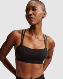 Nike - Zenvy Strappy Light-Support Padded Sports Bra