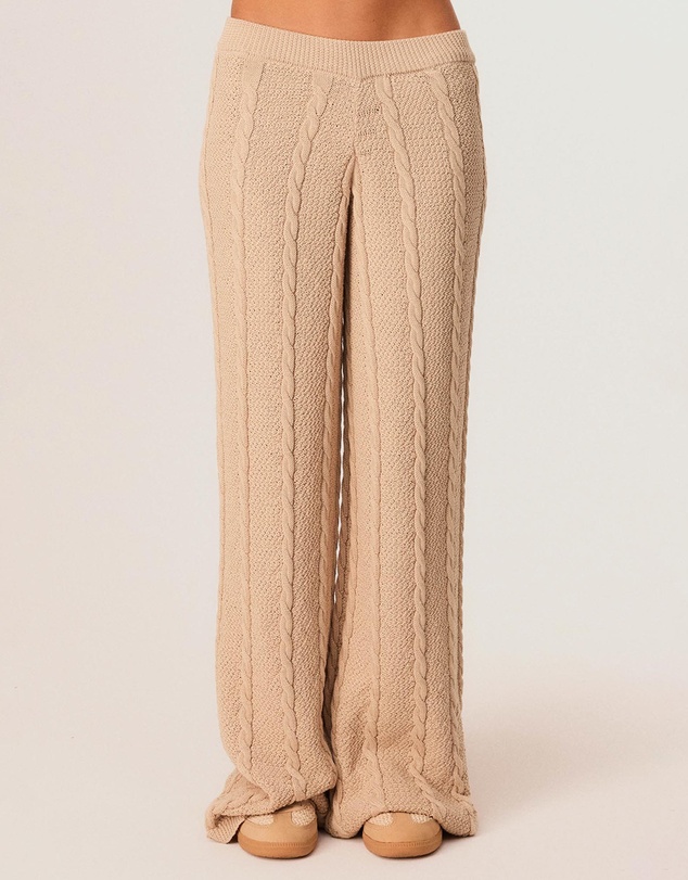 SNDYS - Cici Cable Knit Pants