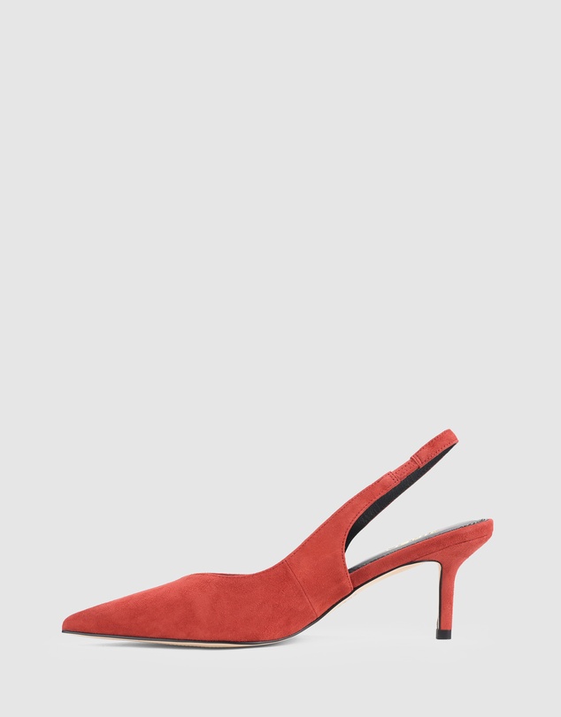 Siren - Yory Slingback Kitten Heels