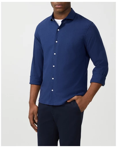 Van Heusen - Linen Cotton Blend Shirt
