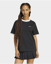 adidas Sportswear - Seasonal Essentials Colorpop T-Shirt with Embroidered Graphic Womens