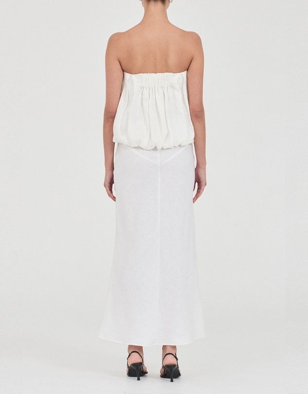 FRIEND of AUDREY - The Linen Bubble Top