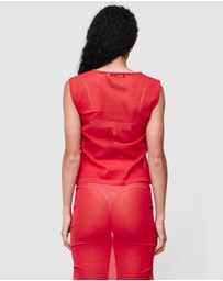 Wynn Hamlyn - Emma Sheer Knit Tank