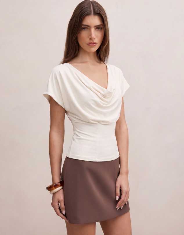 Forever New - Phoebe Draped Cowl Neck Top