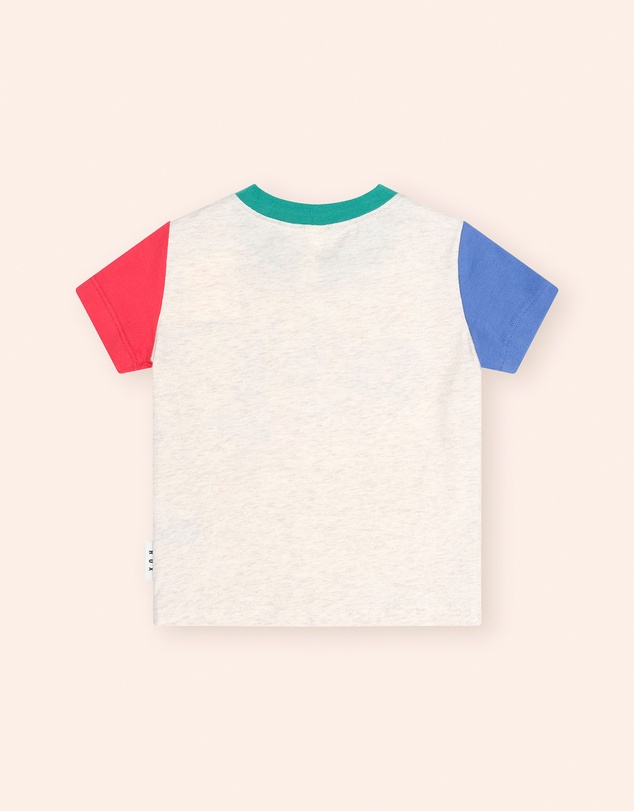 Huxbaby - Excavator Hux Spliced Tee - Babies-Kids