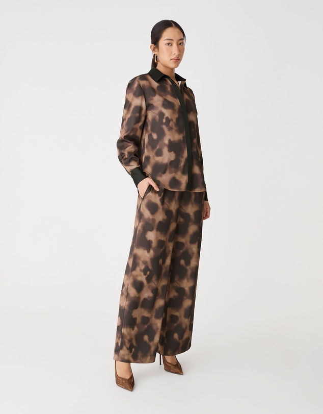 Forcast - Savanna Printed Satin Pants