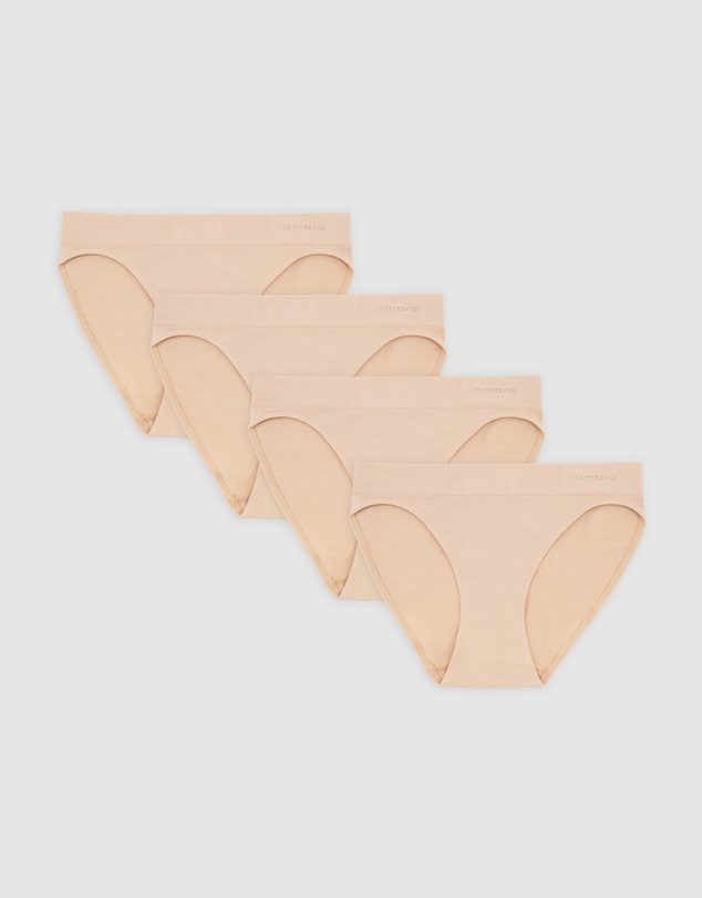 Ambra - 4 Pack Pure Basics Bikini Brief
