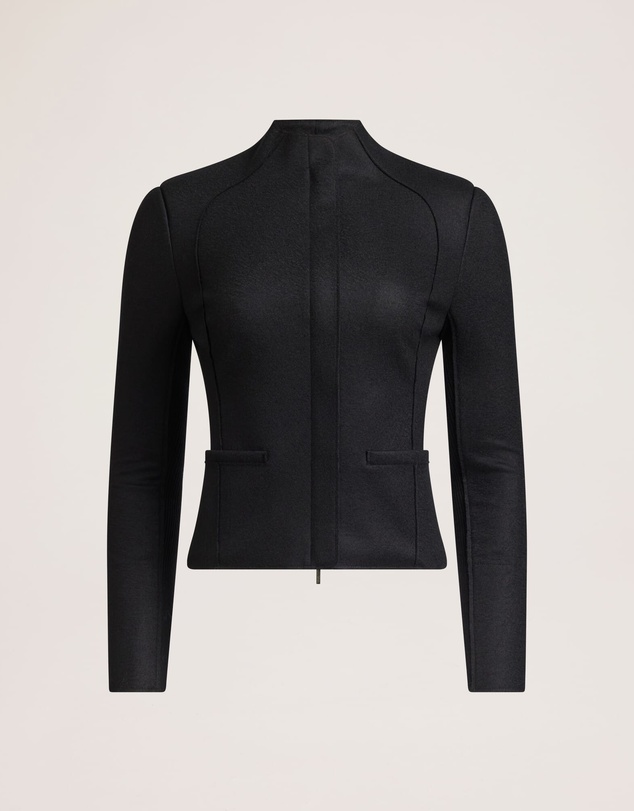 SABA - Karla Wool Fitted Biker Jacket