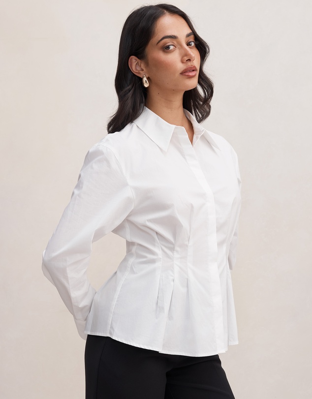 Forever New - Blake Pleated Detail Shirt