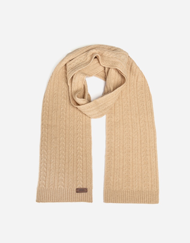 Ozwear Connection Uggs - Ugg Cable Knit Pure Cashmere Scarf
