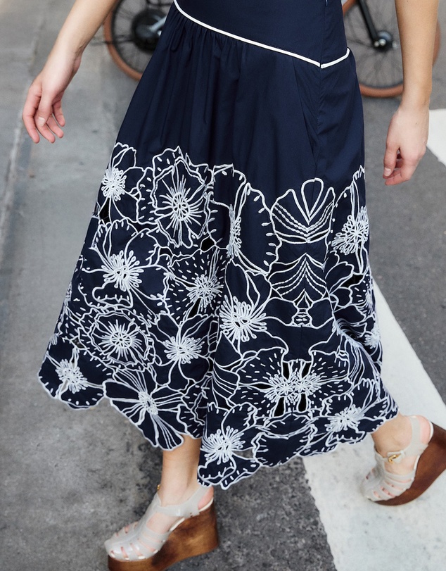 Farm Rio - Flowers Richelieu Skirt