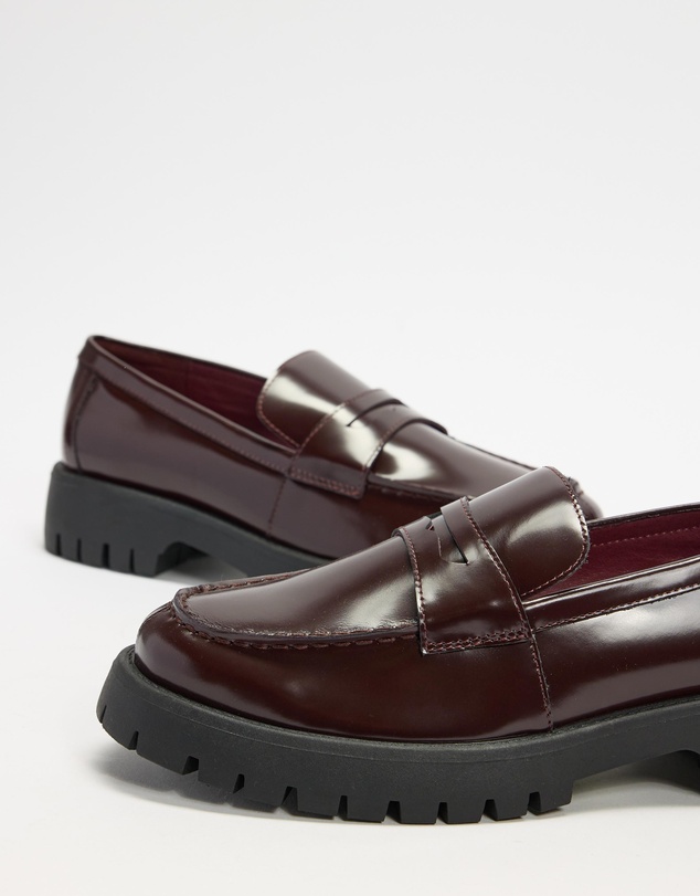 AERE - Chunky Leather Loafers