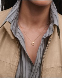 PDPAOLA - Initial 2026 Q Pendant Necklace