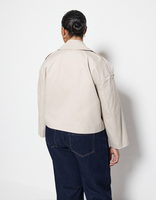 Commonry - Melissa Cropped Trench