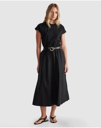 Decjuba - Sadie Spliced Maxi Dress