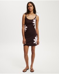 Cotton On - Strappy Knit Mini Dress