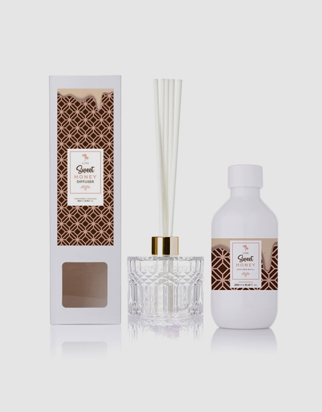 Silk Oil of Morocco - Sweet Honey Elegance Diffuser Duo - Value Pack