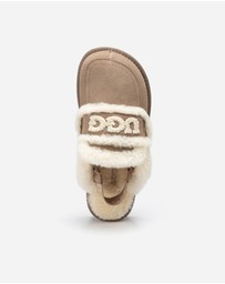 Ozwear Connection Uggs - Ugg Violet Shearling Slipper (Elastic Logo) (Detachable Feature)