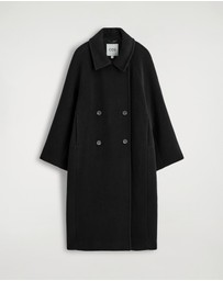 COS - Oversized Double-Breasted Wool Coat