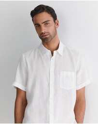 Sportscraft - Short Sleeve Linen Shirt