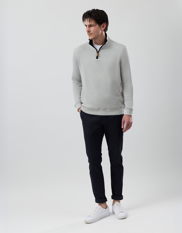 Wayver - French Rib Half Zip