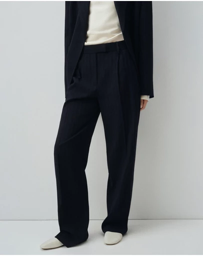 M.N.G - Pinstripe Suit Trousers