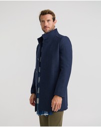 Oxford - Dunbar Wool Herringbone Coat