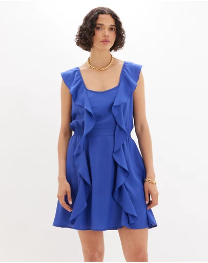 Amelius - Francis Ruffled Mini Dress