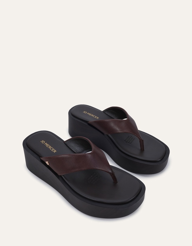 Jo Mercer - Chance Mid Wedge Sandals