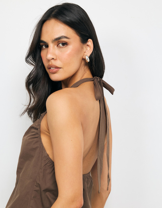 AERE - Lottie V-Neck Top