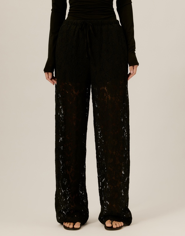 Tussah - Skylar Wide Leg Lace Pants