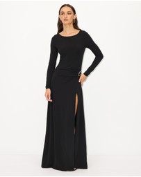 Dazie - Alexa Long Sleeve Maxi Dress