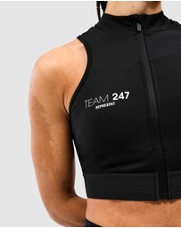 Represent 247 - 247 Zip Front Performance Crop