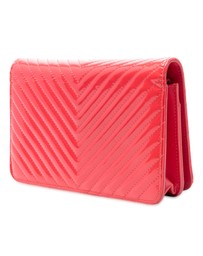 Pre-Loved by Azura Reborn - Pre-Loved CC Patent Diamond Quilted Wallet On Chain