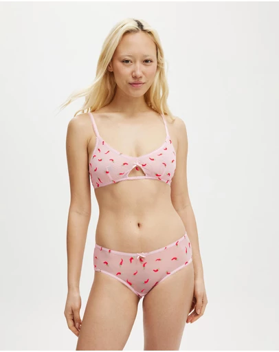 Cotton On Body - Maeve Mesh Triangle Bralette