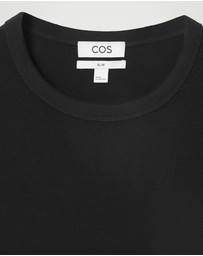 COS - Slim Ribbed Cotton T-Shirt