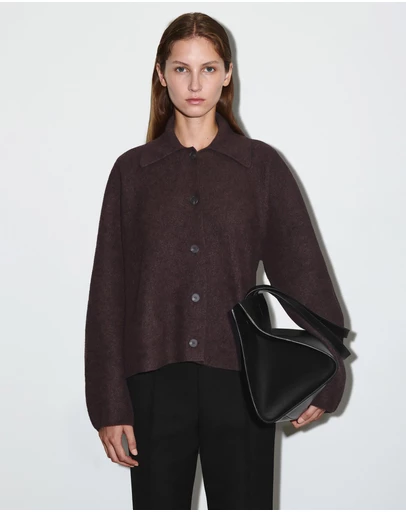 COS - Sculpted Merino Wool Short Jacket