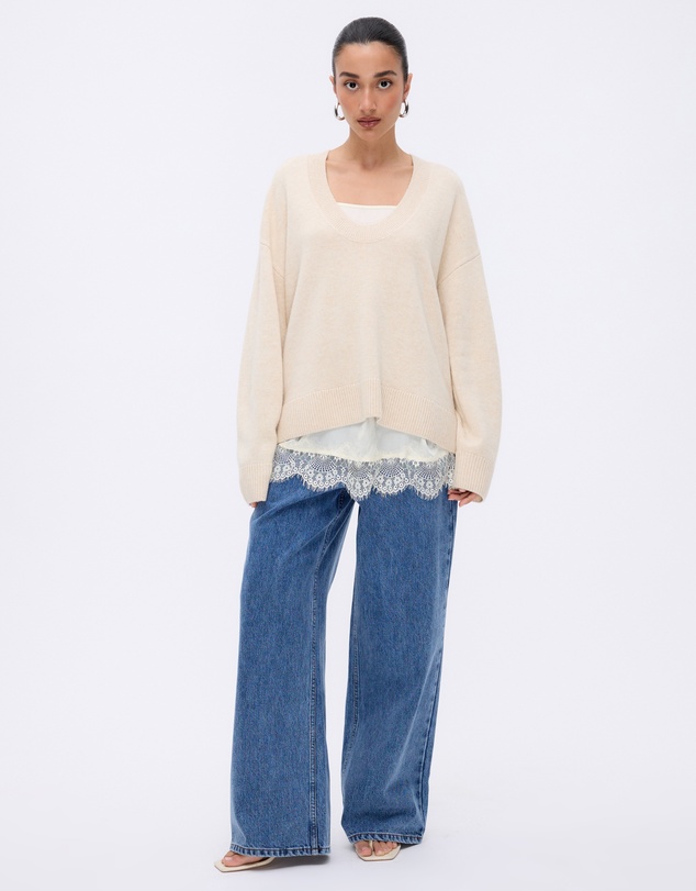 Minima Esenciales - Soren Wool Cashmere Blend Jumper