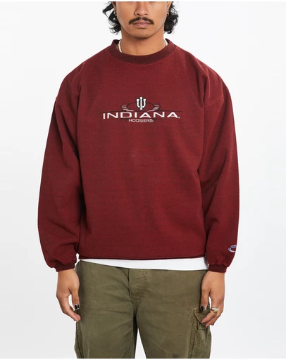 Vintage by The Real Deal - Pre Loved - 90s NCAA Indiana Hoosiers Sweatshirt