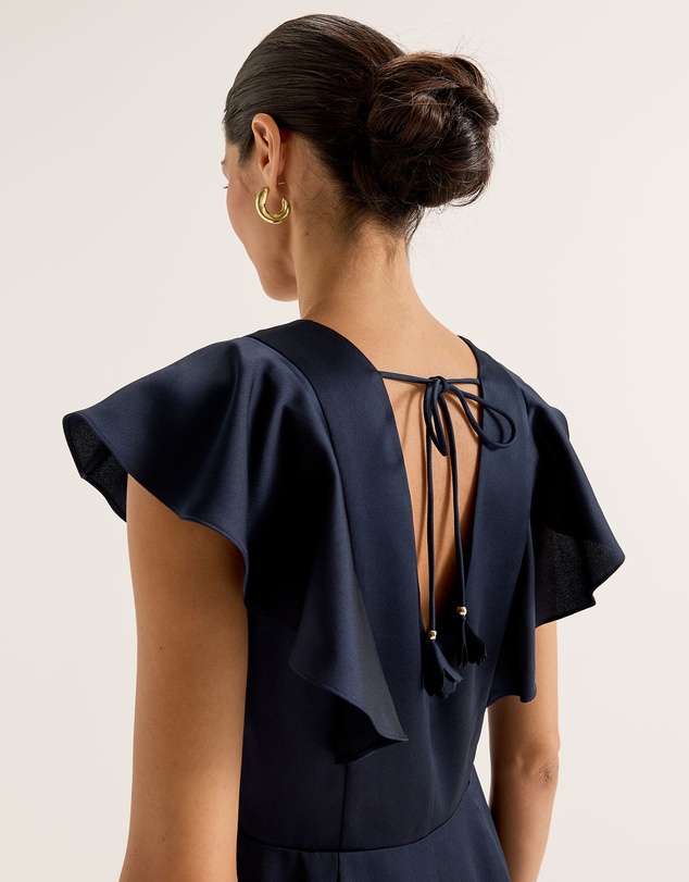 Review - Montreal Flounce Sleeve Dress