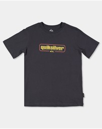 Quiksilver - Boys 8 to 16 Retro Box T-Shirt