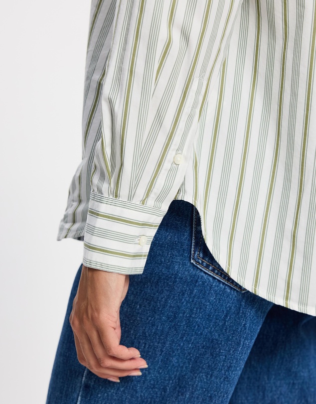R.M.Williams - Hopeland Poplin Stripe Shirt