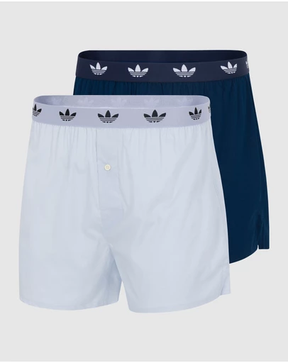 adidas Sportswear - 2 Pack Comfort Core Cotton Icon Boxer Underwear
